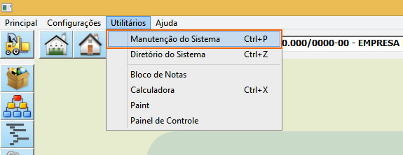 Manutenção do Sistema